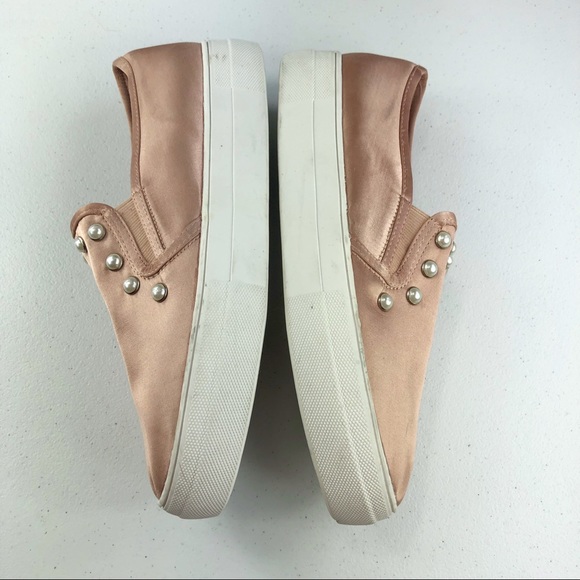 Abound Platform Pink Slip On Sneakers Size 8 - Picture 6 of 8